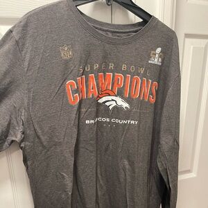 Broncos Super Bowl championship long sleeve shirt